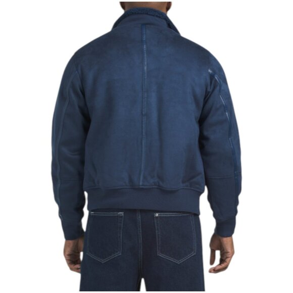 ROBERT GRAHAM Faux Suede Bomber Jacket - Picture 2 of 4